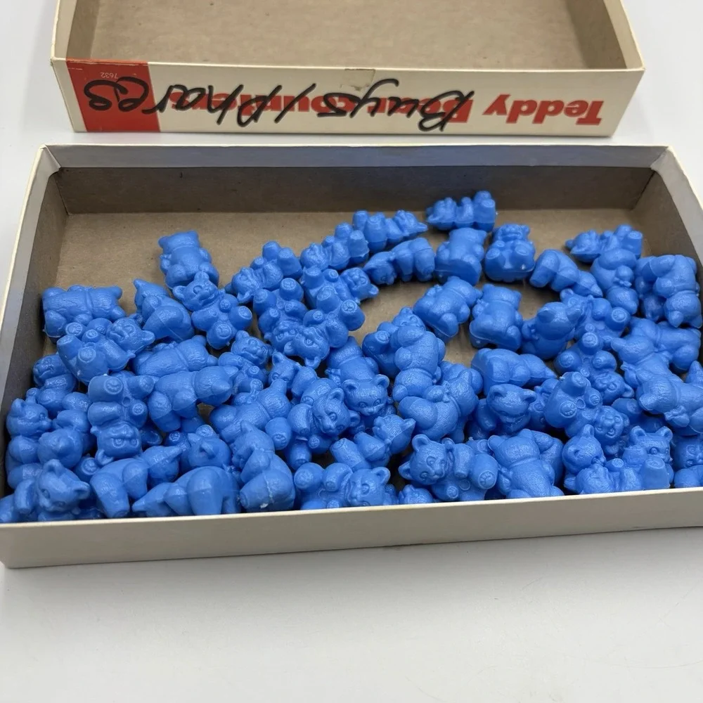 Teddy Bear Counters - Multi-Sensory Intro to Numbers 74‎ Blue Bears  1985